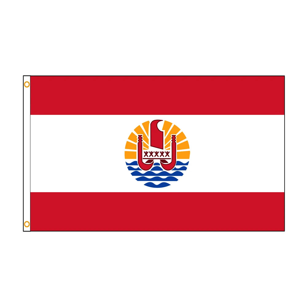 Drapeau Polynésie française